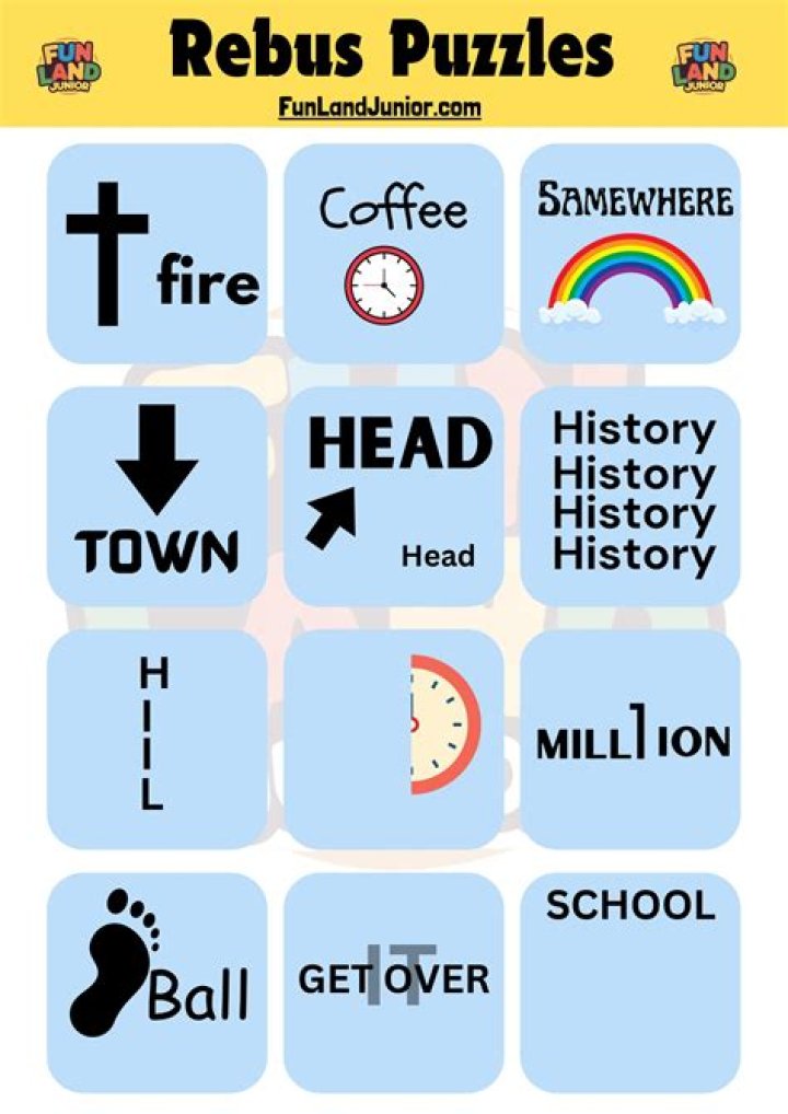 Easy Rebus Puzzles with Answers PDF: Fun Brain Teasers for All Ages
