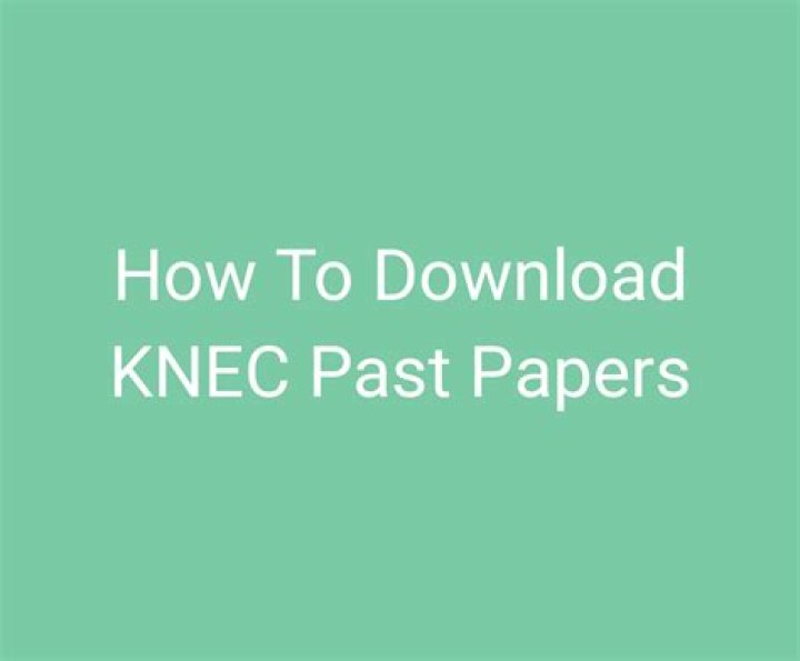 Easy TETV KNEc Past Papers & Answers PDF – Download Free