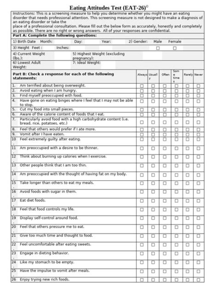 Complete 26-Test PDF Eating Guide