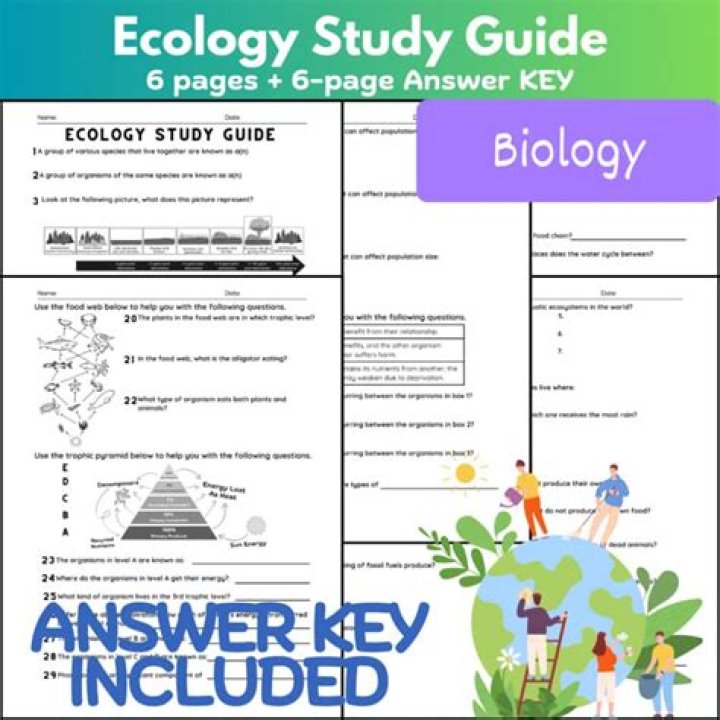 Ecology Study Guide Answer Key PDF – Master Your Exam