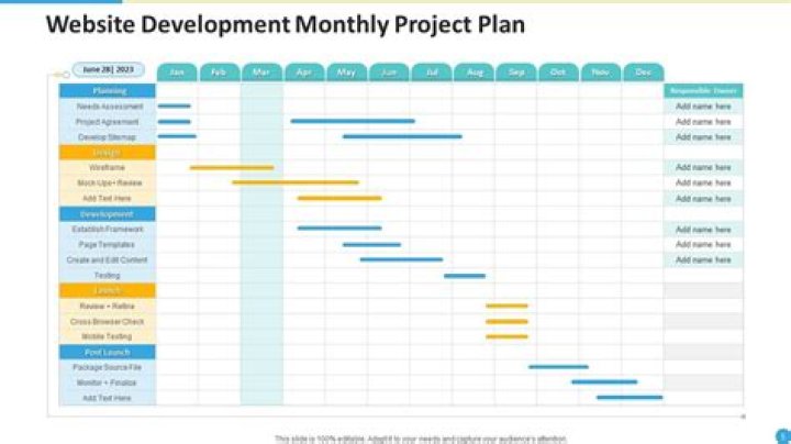 E-commerce Website Development Project Plan PDF – Step-by-Step Guide