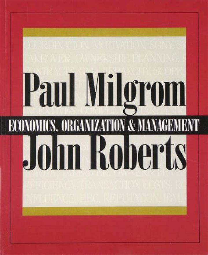 Economics Organization and Management by Milgrom: Key Insights and PDF Analysis