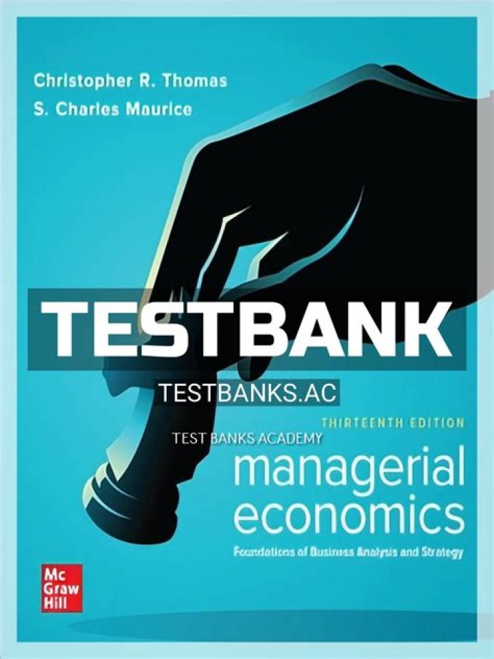 Economics Test Bank PDF – Free Download for Students