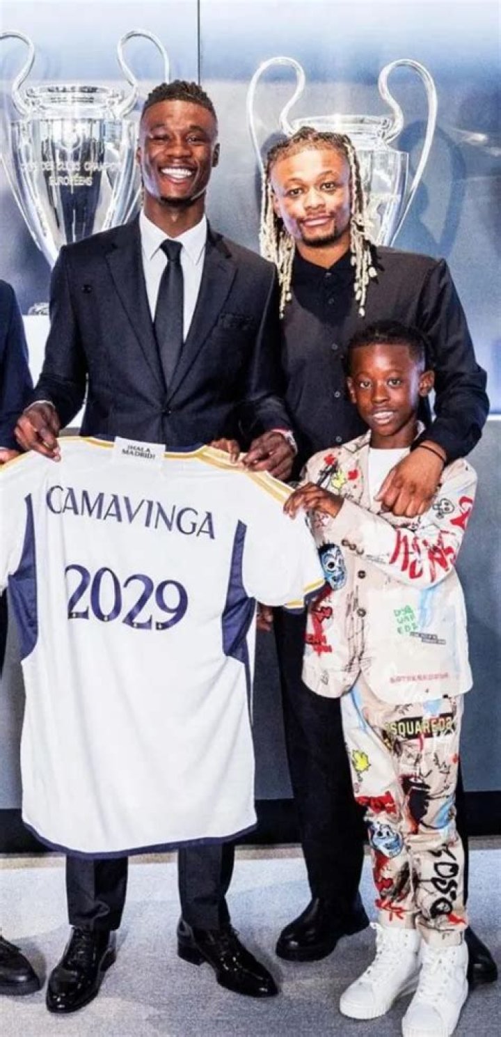 Eduardo Camavinga and his son and his journey in football