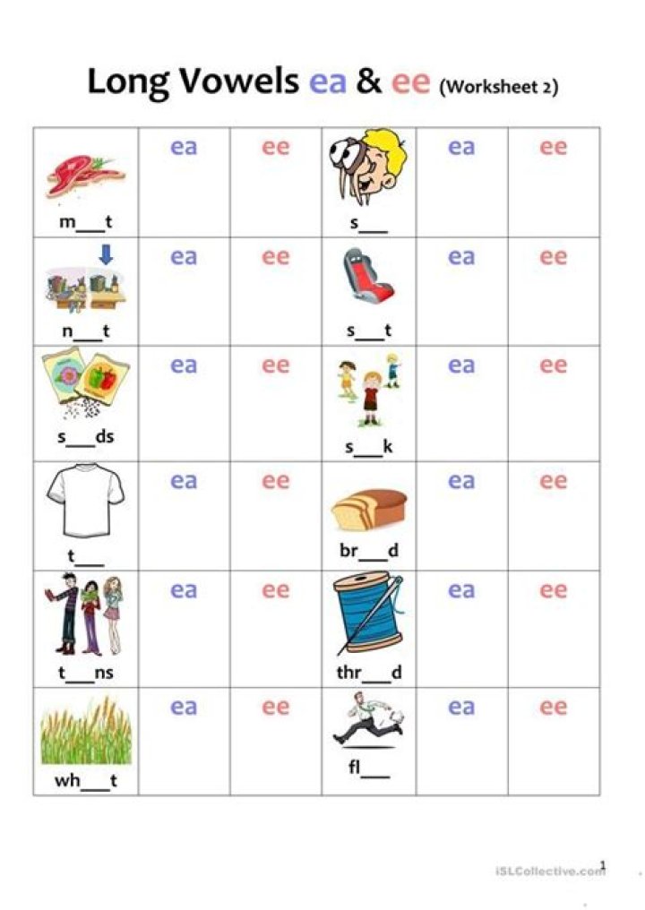 Free EE EA Worksheets PDF – Download Instant Printable Worksheets