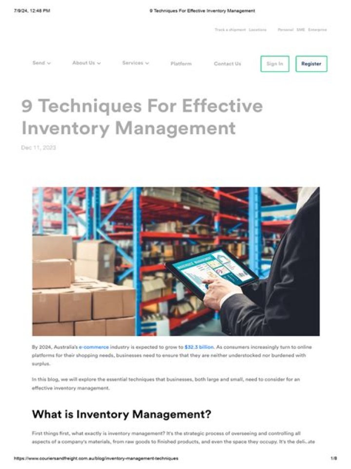 Effective Inventory Management PDF: Boost Efficiency & Reduce Waste