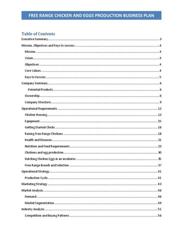 Complete Egg Production Business Plan PDF for Profitable Farming