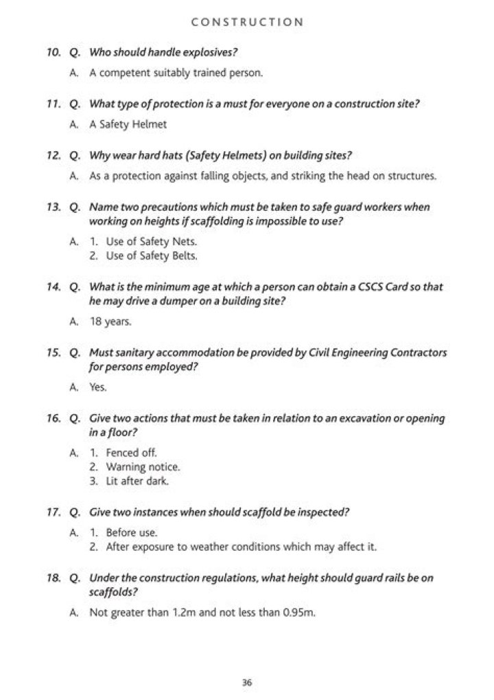 Essential EHS Questions & Answers PDF for Workplace Safety