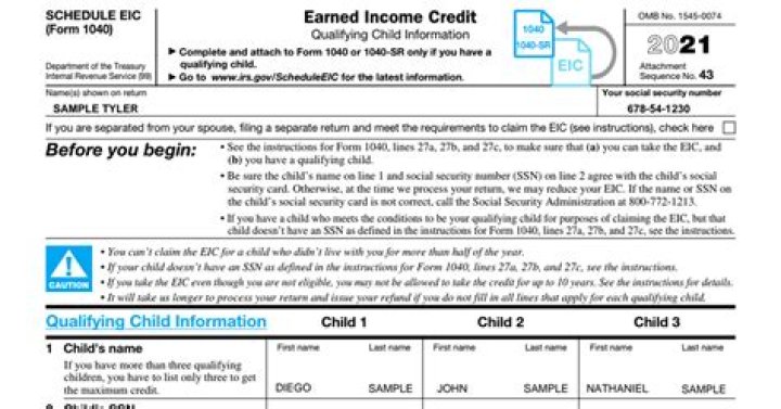 2021 EIC Worksheet PDF – Download Free Compliance Checklist