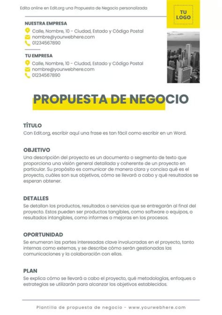 Ejemplos de Plan de Empresa PDF para Emprender con Éxito