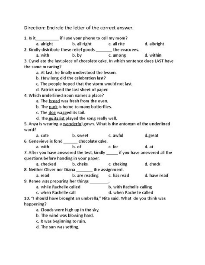 Ejercicios de Español para Extranjeros: Respuesta Clave PDF