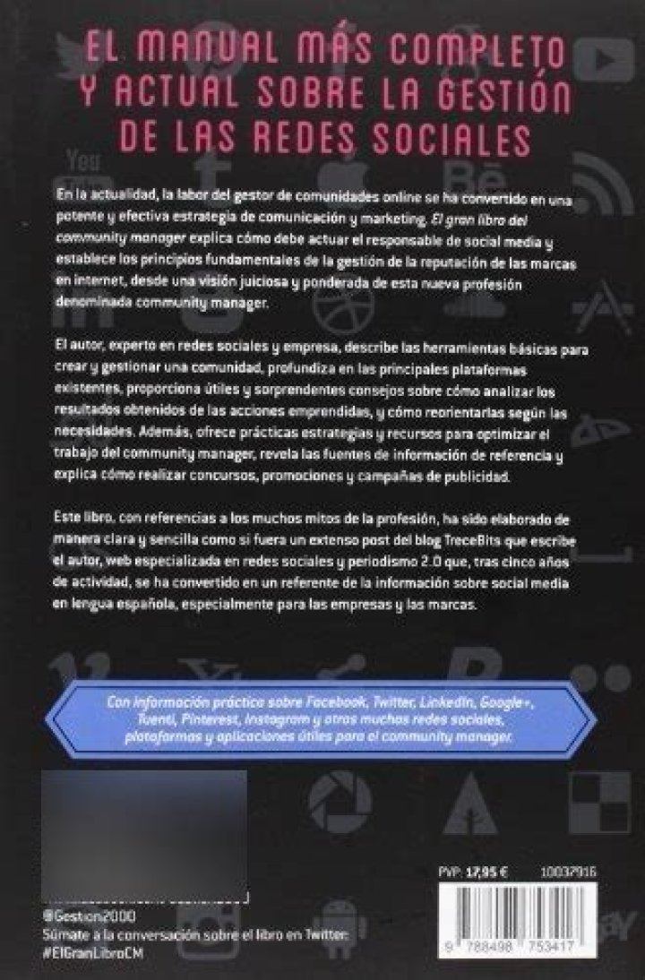 El Gran Libro del Community Manager: PDF Completo para Dominar Estrategias Digitales