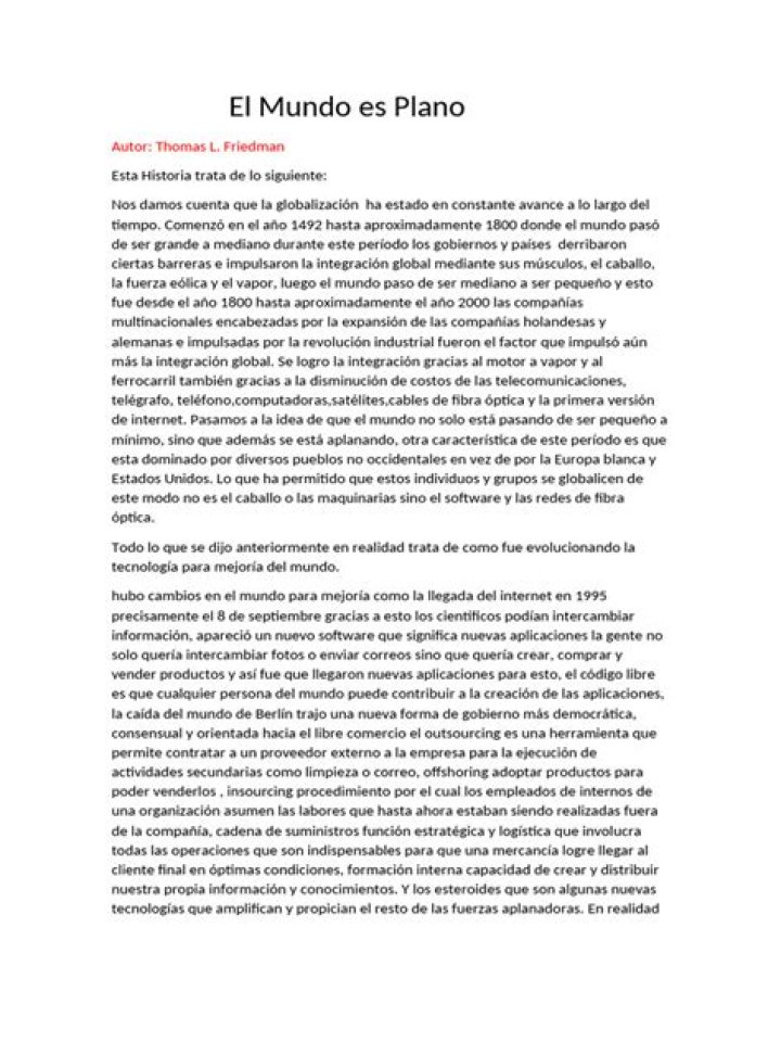 El Mundo Es Plano: Descubre la Verdad Oculta en Este PDF Completo