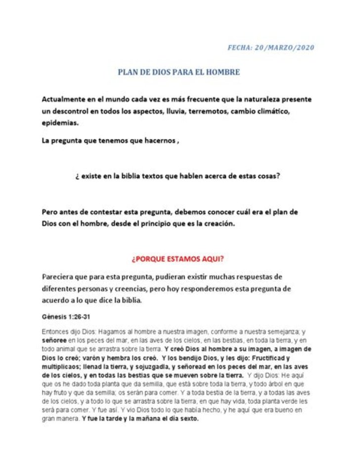 El Plan de Dios para el Hombre: Descubre tu Propósito Divino en el PDF