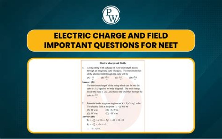Electric Charge and Electric Field Q&A: Essential PDF Questions and Answers