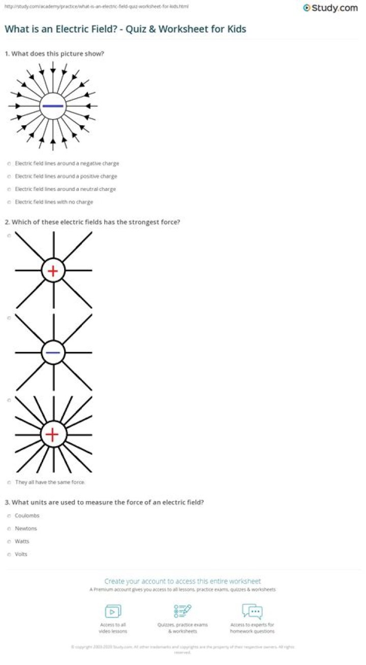 Electric Field Questions and Answers PDF – Expert Guide