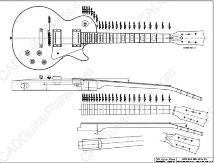 Electric Guitar Plans PDF: Build Your Own Custom Guitar