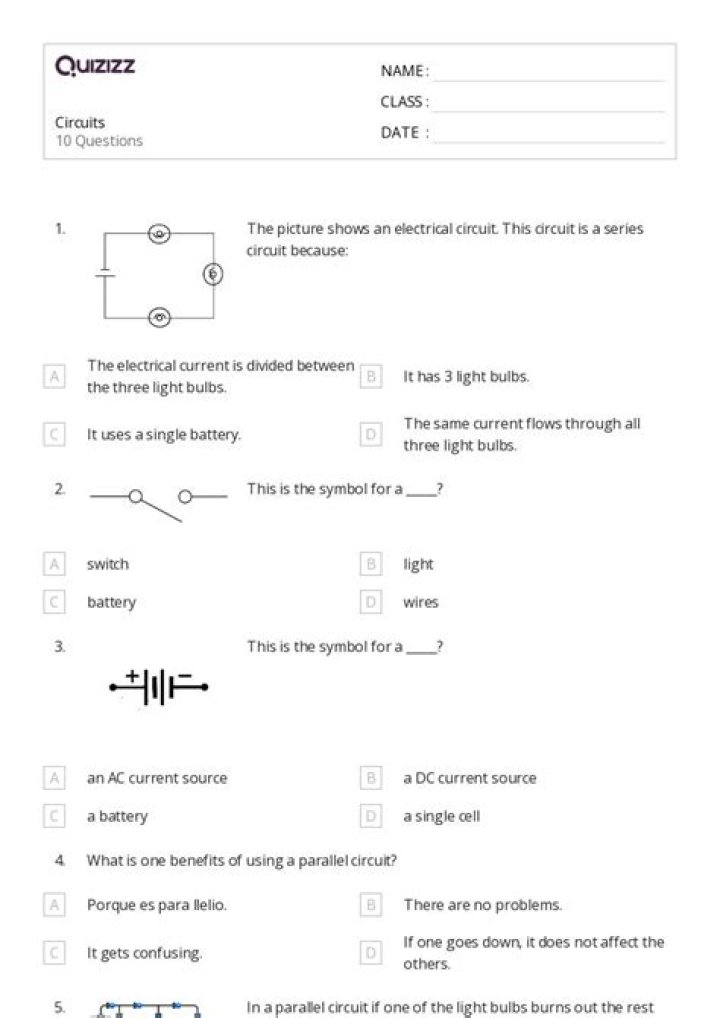 Electrical Circuits Questions and Answers PDF: Download Expert Guide