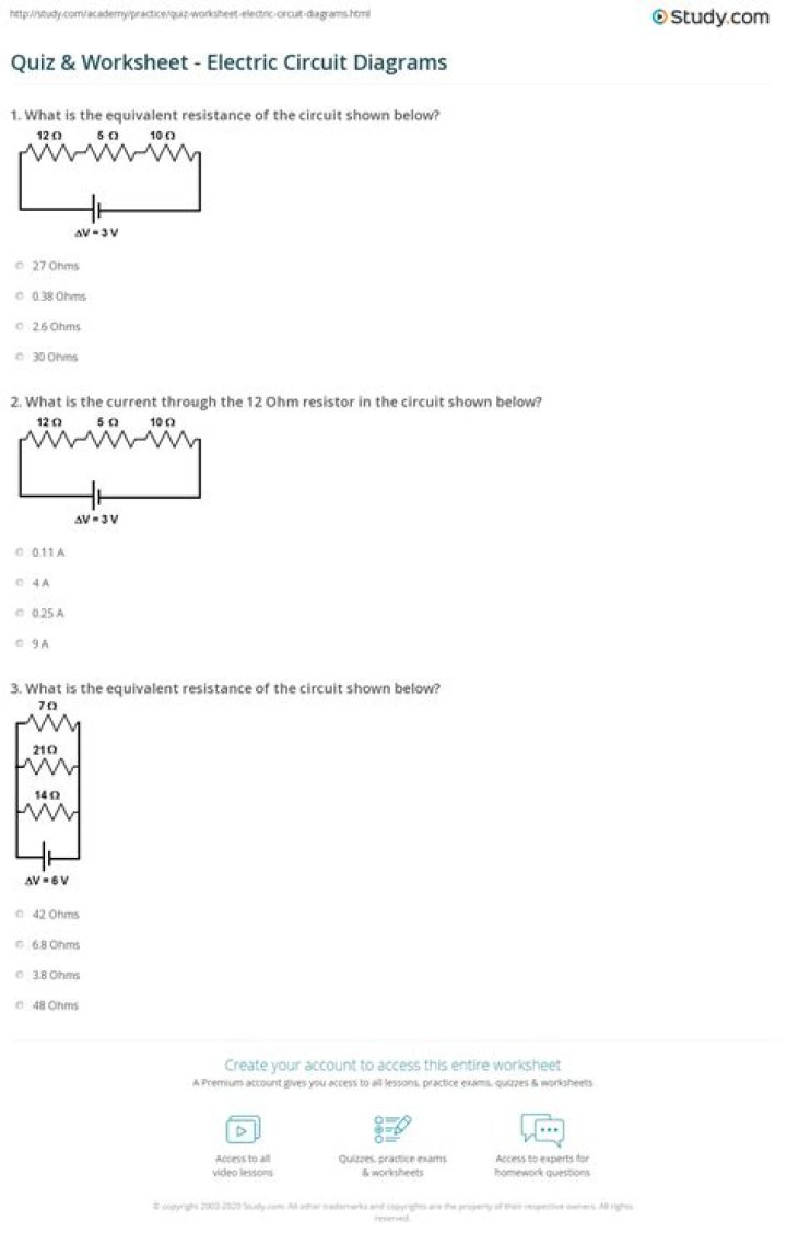 Electrical Circuits Questions & Answers PDF: Expert Study Guide