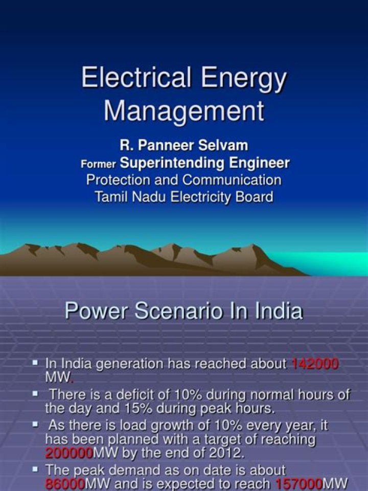 Optimize Electrical Energy Management with Expert PDF Guide