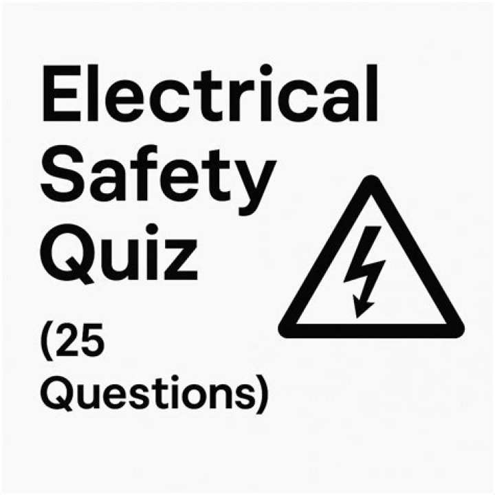 Electrical Safety Quiz with Answers PDF – Test Your Knowledge