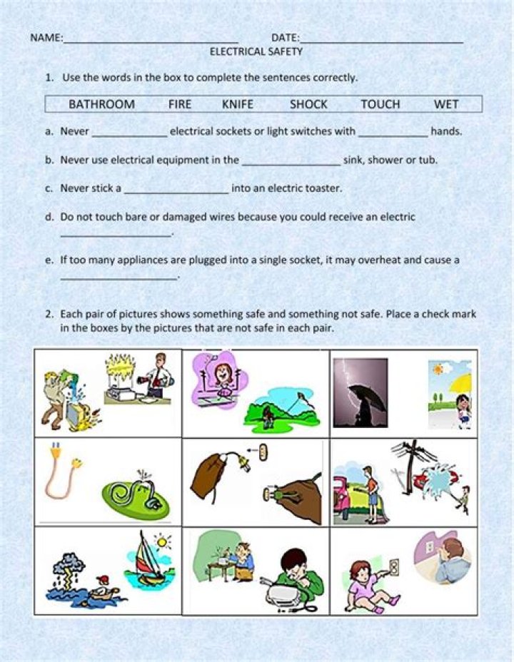 Free Electrical Safety Worksheet PDF – Essential Safety Checklist for Home and Work