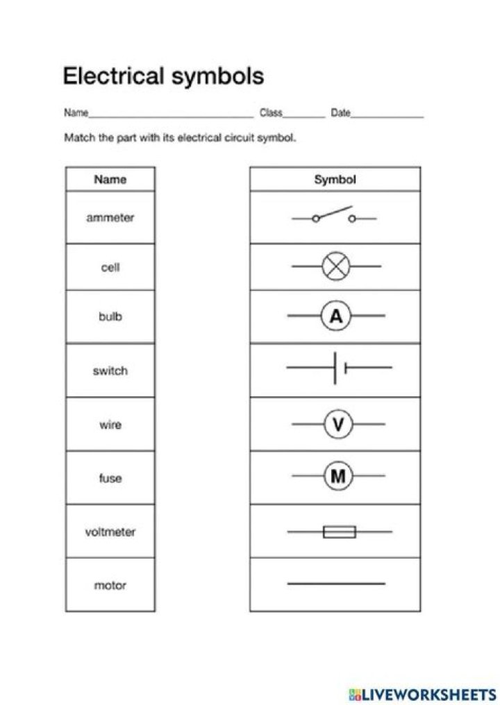 Electrical Symbols Test PDF – Master Electrical Drawing Basics