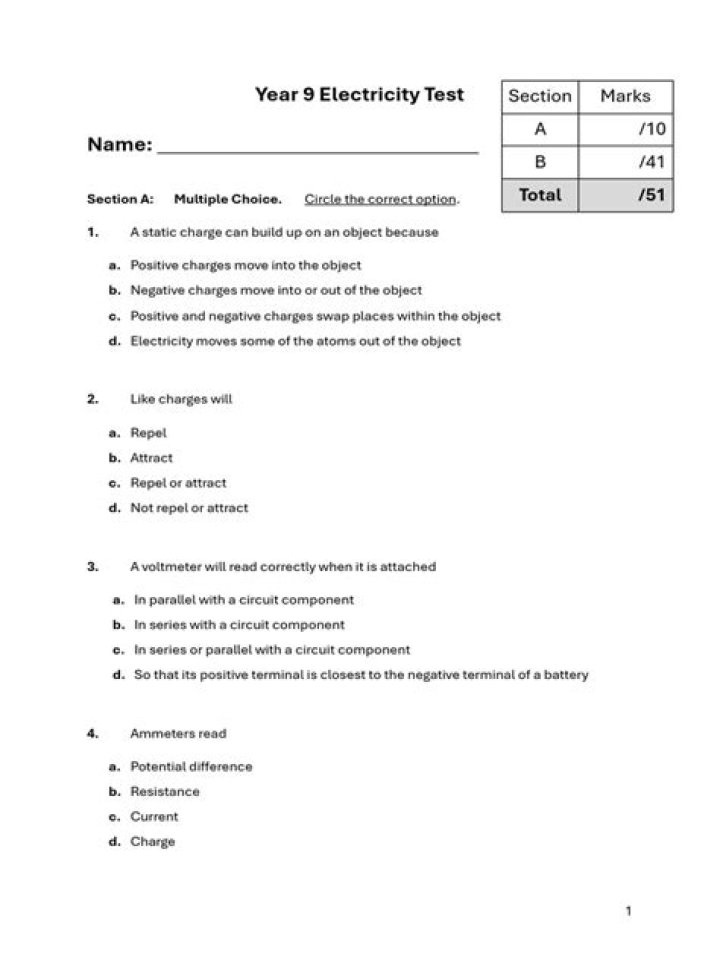 Complete Electricity Test PDF Guide & Safety Checks