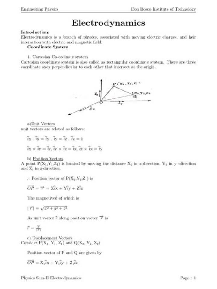 Electrodynamics Questions & Answers PDF: Expert Study Resource