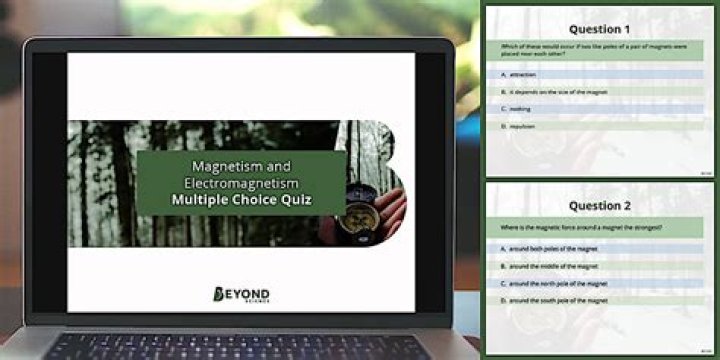 Electromagnetism Multiple Choice Questions with Answers PDF – Practice Test