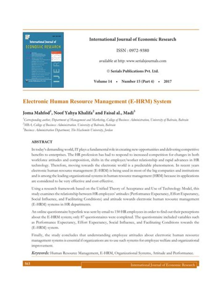 Mastering Electronic Human Resource Management: Essential PDF Guide