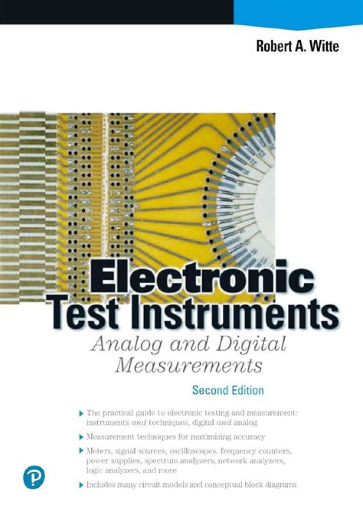 Electronic Test Instruments: Analog & Digital Measurements PDF Guide
