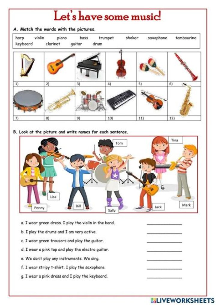 Free Elementary Music Worksheets PDF for Classroom Use