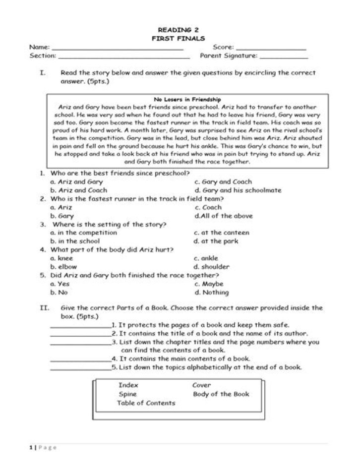 Free Elementary Reading Test PDF: Easy Assessment for Grades K-3