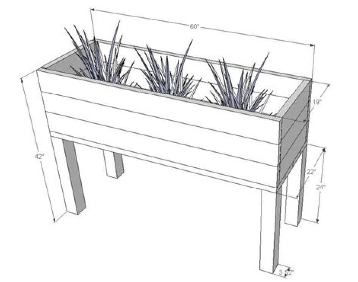 Elevated Planter Box Plans PDF – Elevate Your Garden with Easy DIY Designs