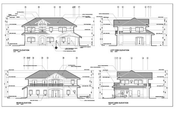 Elevation Plan PDF – Detailed Building Elevation Plans in PDF Format