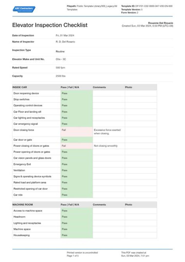Elevator Load Test Procedure PDF: Complete Safety Compliance Guide