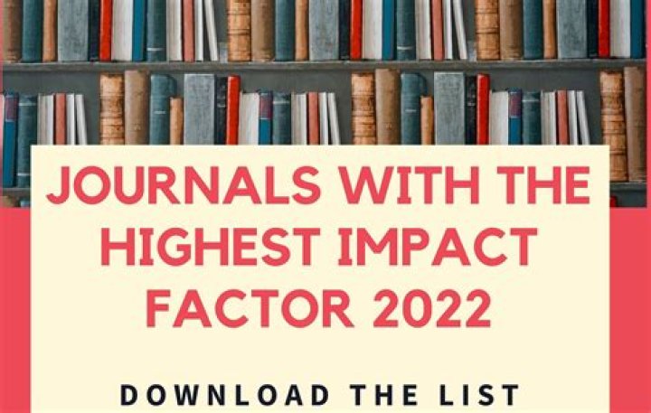 Essential Elsevier Journals List with Impact Factors PDF Download