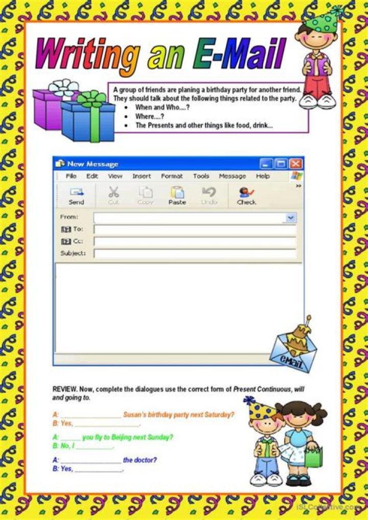 Master Email Writing with Free PDF Worksheets