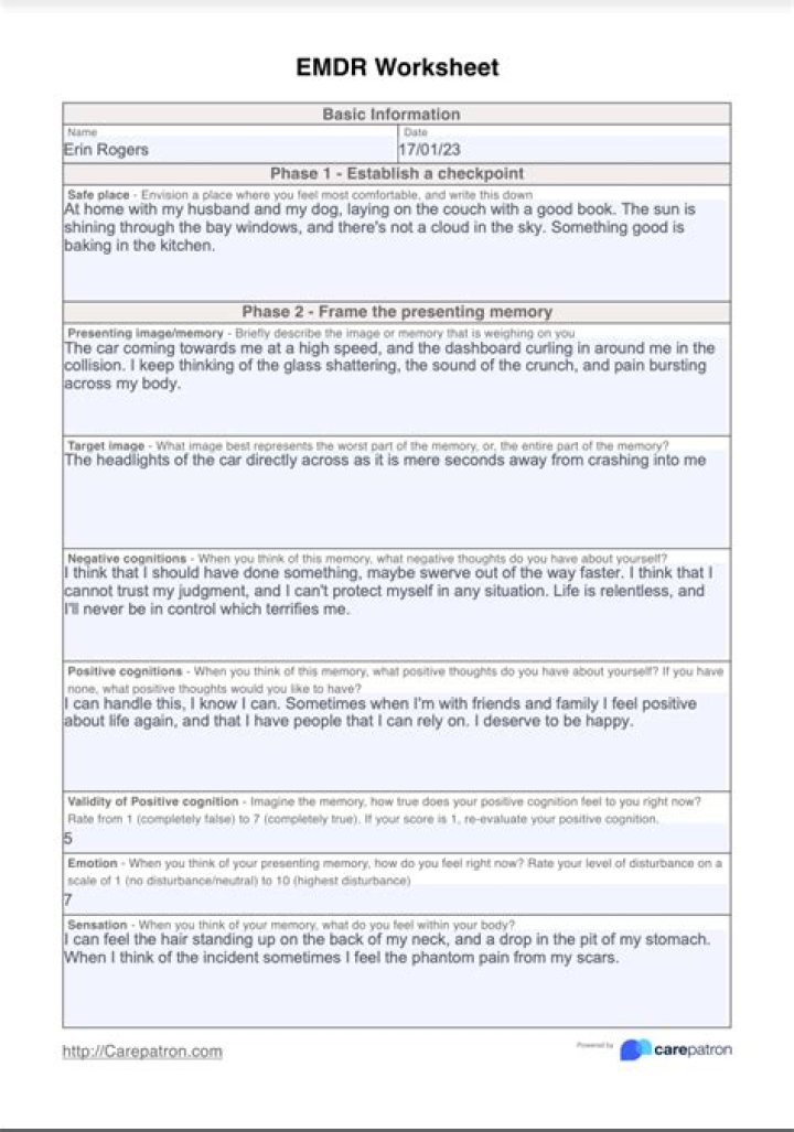 Free EMDR Worksheet PDF: Heal Trauma with Proven Tools