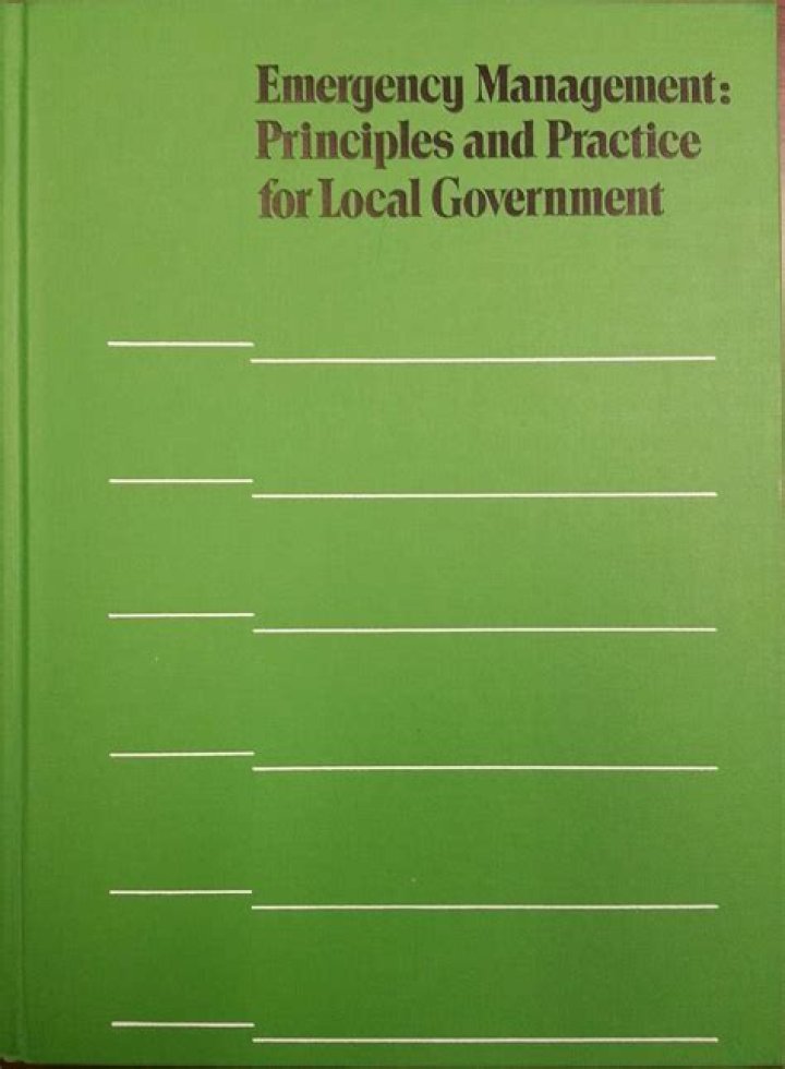 Emergency Management Principles and Practice for Local Government: Essential PDF Guide