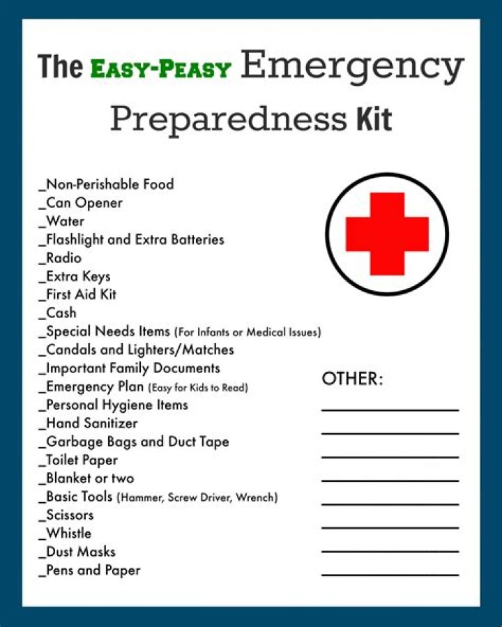 Emergency Survival Kit List PDF – Essential Items for Any Crisis