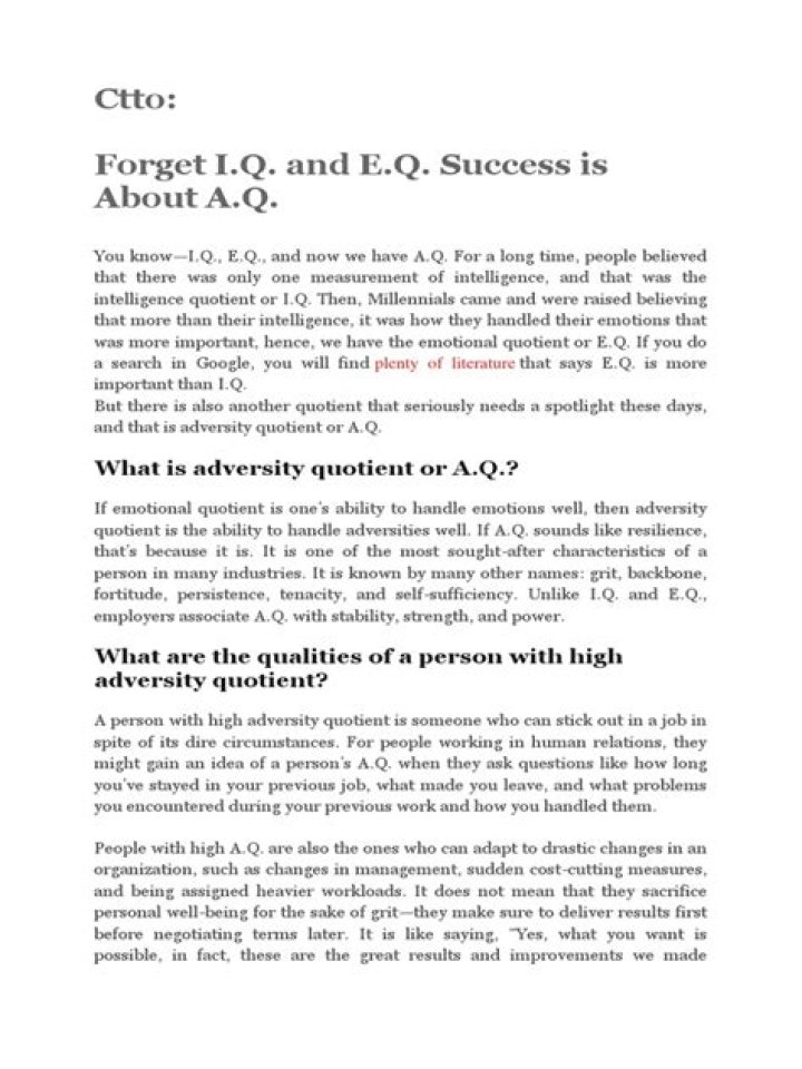 Take the Emotional Quotient Test PDF – Measure Your Emotional Intelligence