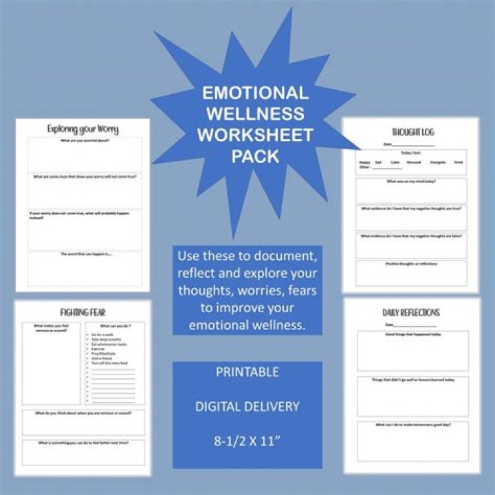 Boost Emotional Wellness with Free PDF Worksheets