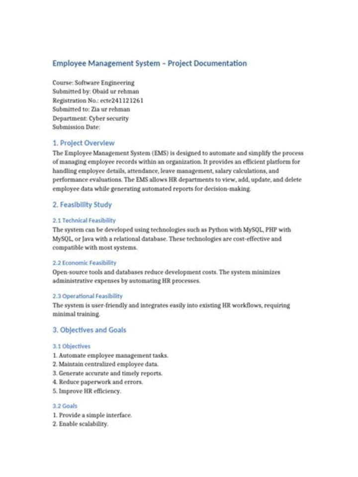 Employee Management System Documentation PDF: Essential Guide