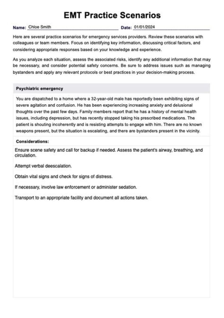Free EMT Worksheets PDF: Download Free Emergency Medical Technician Practice Tests