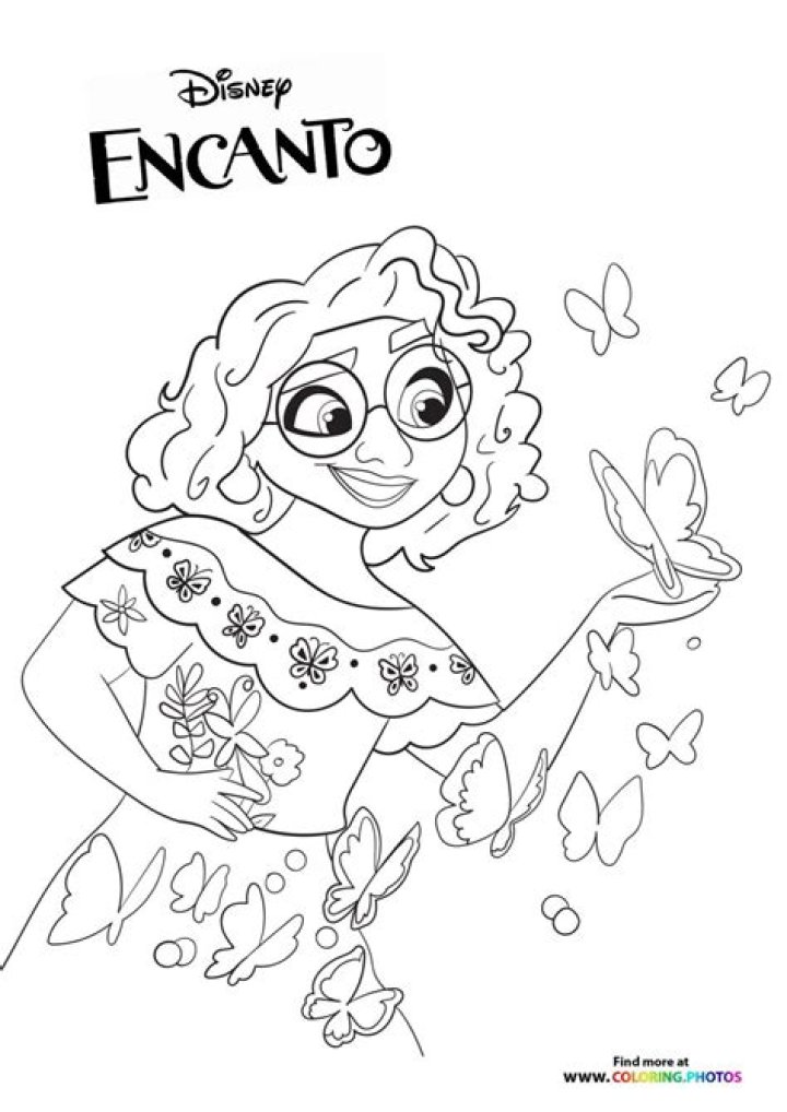 Encanto Coloring Sheets PDF – Free Printable Disney-Themed Activity Sheets