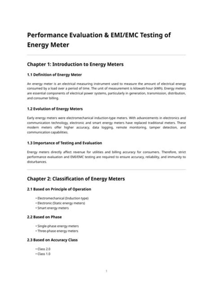 How to Perform Energy Meter Testing – Free PDF Guide