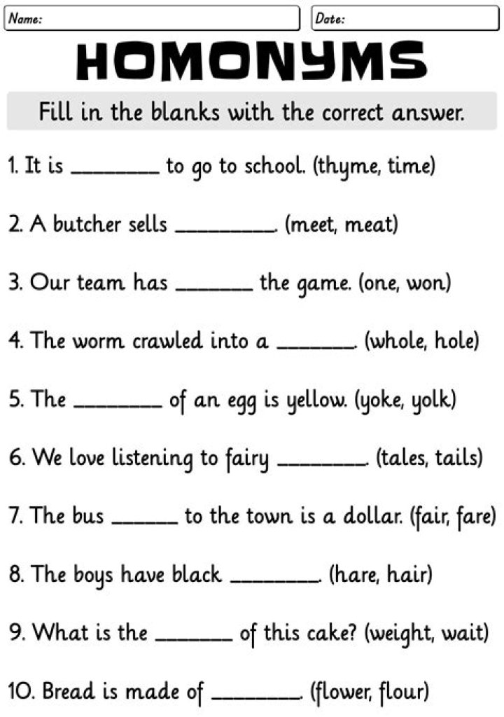 English Grammar Worksheets for Grade 2 PDF – Free Printable Practice