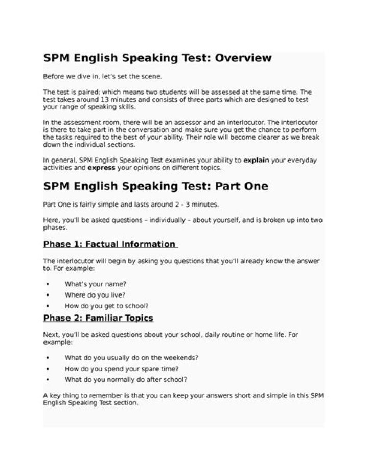 Download Free English Speaking Test PDF for Instant Results